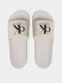 Шлепанцы Calvin Klein Slide Oversized Brand модель YM0YM00662-YBH Фото
