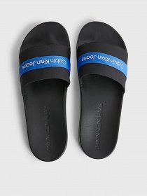 Шлепанцы Calvin Klein Slide Webbing модель YM0YM00663-0GP Фото
