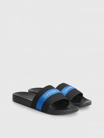 Шлепанцы Calvin Klein Slide Webbing модель YM0YM00663-0GP Фото