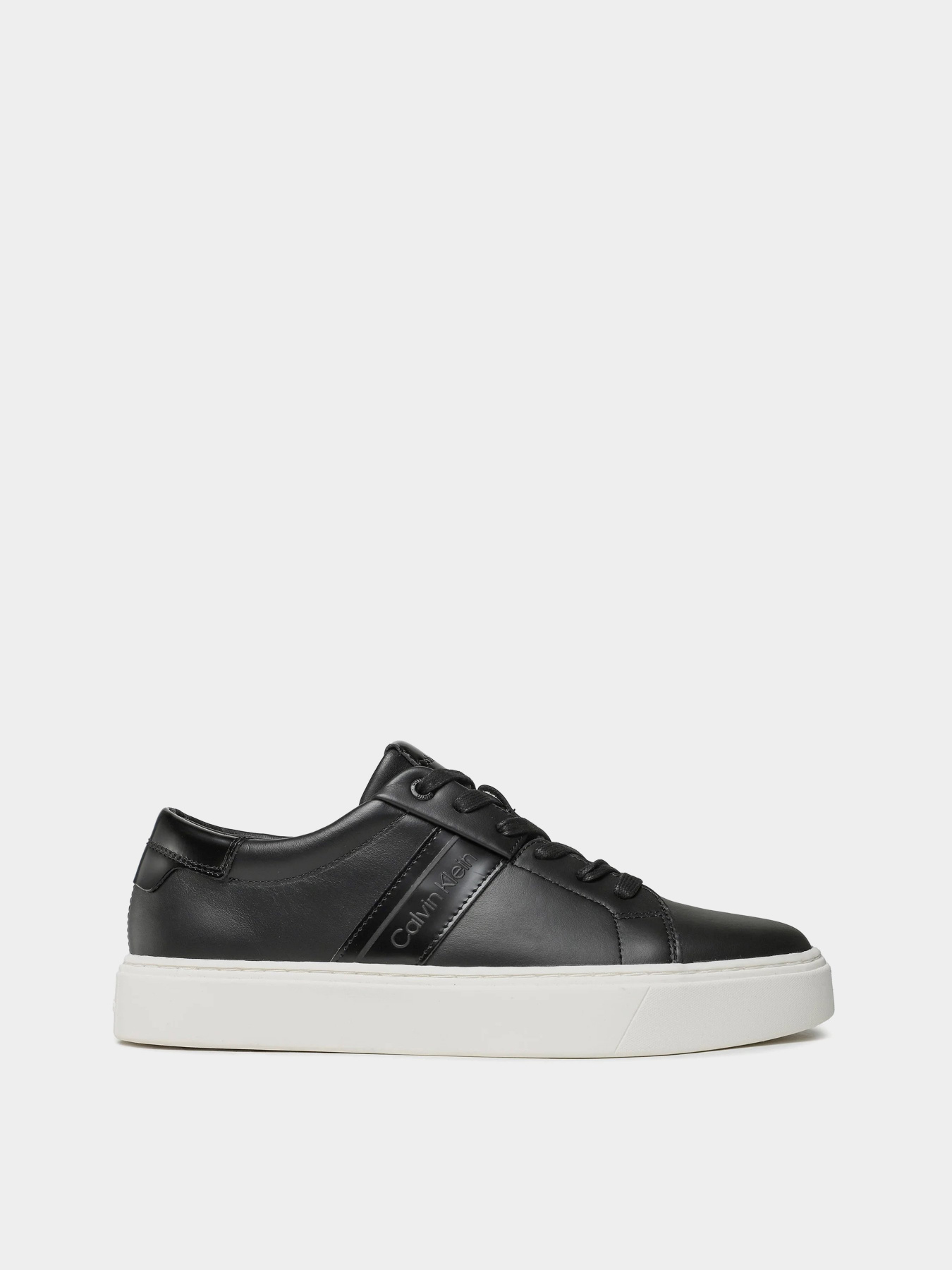 Кеди низькі Calvin Klein Low Top Lace Up Lth модель HM0HM01055-BEH Фото
