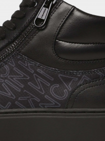 Кеды высокие Calvin Klein High Top Lace Up W/Zip Mono модель HM0HM01046-0GK Фото