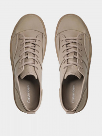 Кеды низкие Calvin Klein Low Top Lace Up Lth модель HM0HM01045-A04 Фото