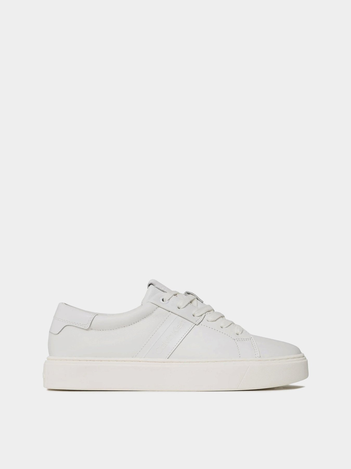 Кеды низкие Calvin Klein Low Top Lace Up Lth модель HM0HM01055-0K4 Фото