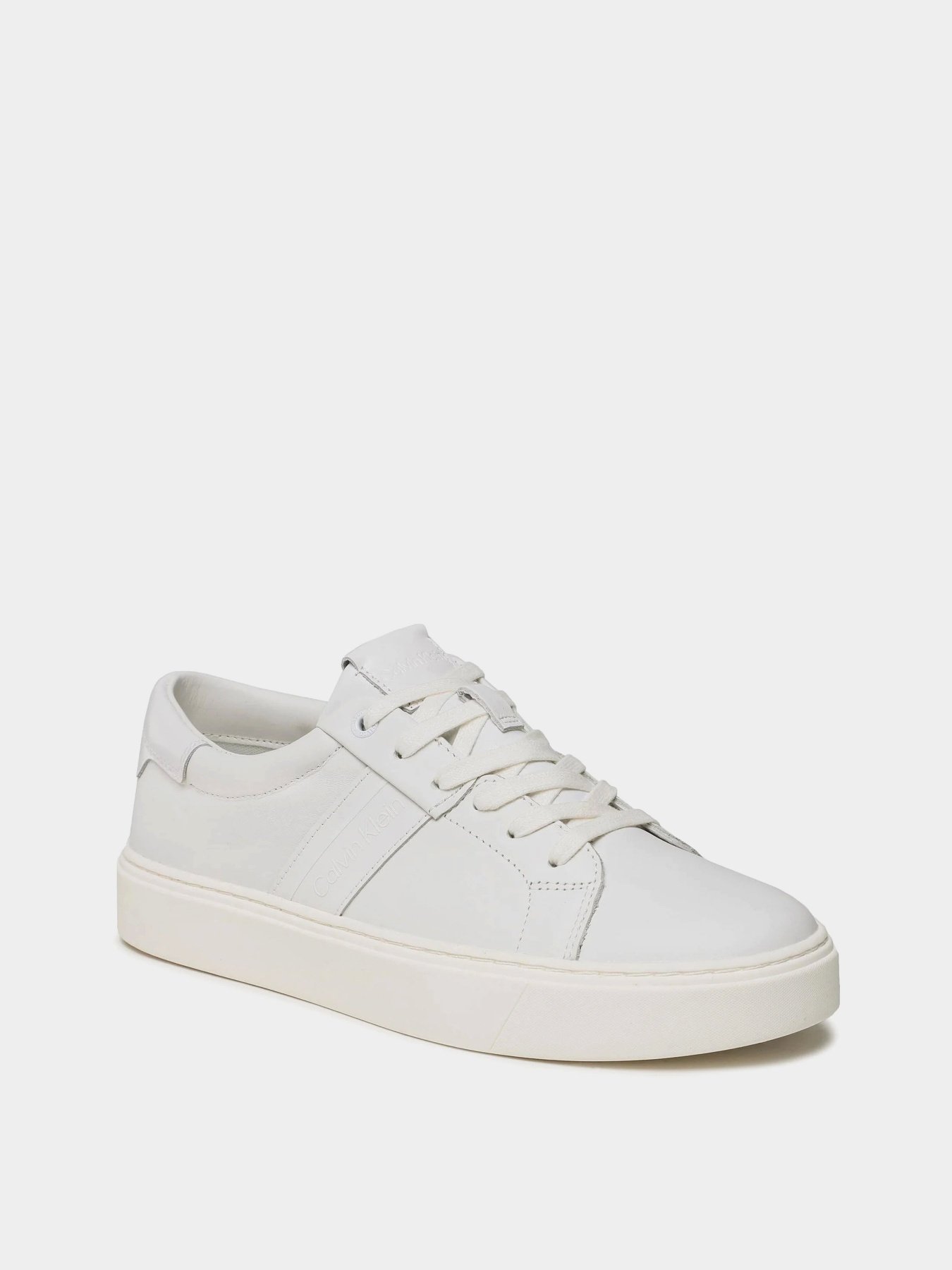 Кеди низькі Calvin Klein Low Top Lace Up Lth модель HM0HM01055-0K4 Фото