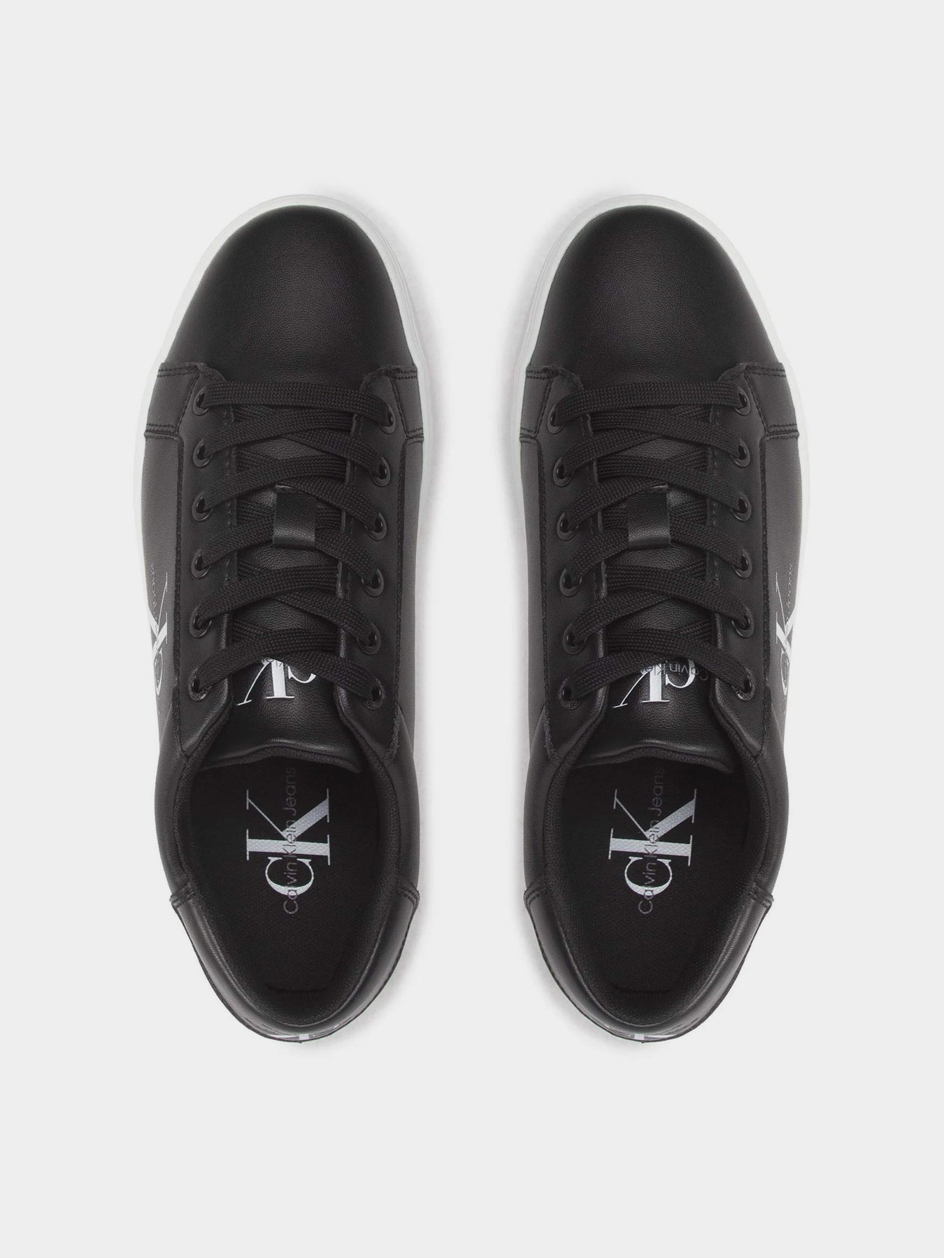 Кеды низкие Calvin Klein Classic Cupsole Laceup Low Lth модель YM0YM00491-BDS Фото