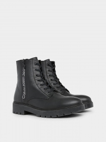Ботинки Calvin Klein Combat Mid Laceup Boot W Zip модель YM0YM00262-0GK Фото