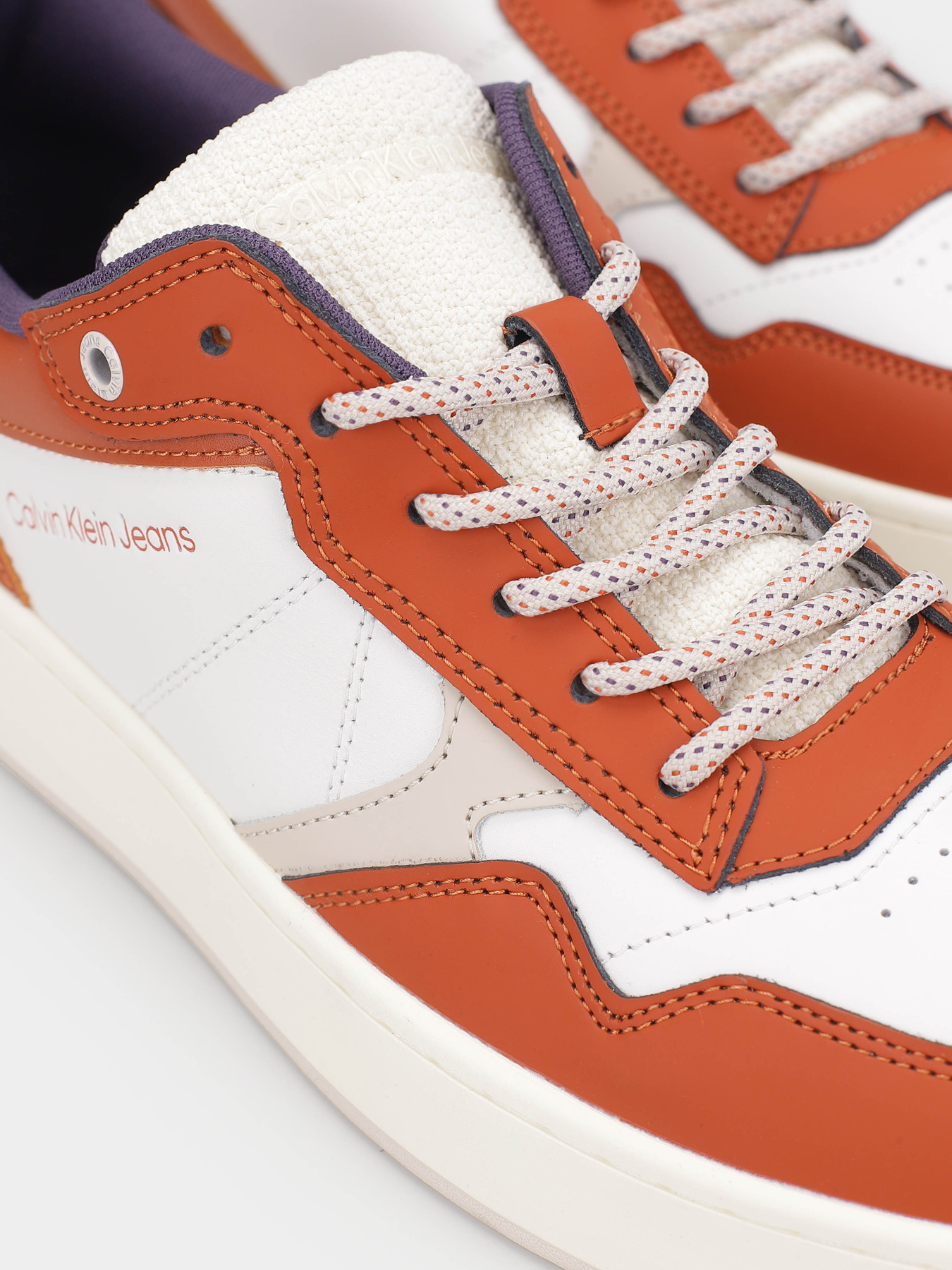 Кроссовки Calvin Klein Basket Cupsole Laceu модель YM0YM00824-YBI Фото