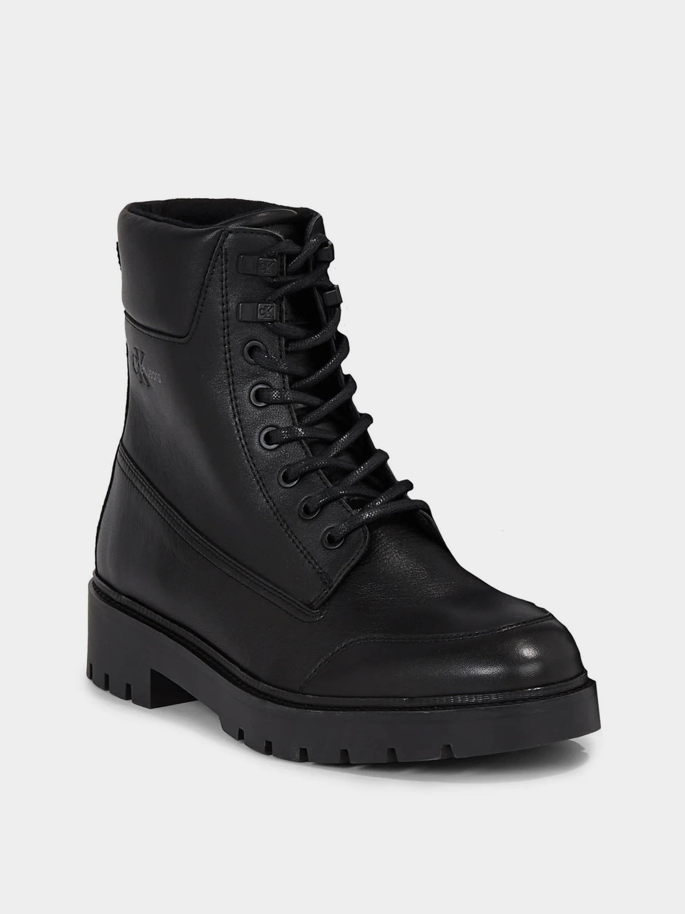 Ботинки Calvin Klein Combat Mid Laceup Wl Lth модель YM0YM00847-0GT Ботинки Calvin Klein Combat Mid Laceup Wl Lth модель YM0YM00847-0GT Фото