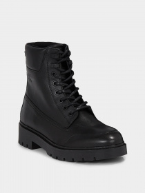 Ботинки Calvin Klein Combat Mid Laceup Wl Lth модель YM0YM00847-0GT Ботинки Calvin Klein Combat Mid Laceup Wl Lth модель YM0YM00847-0GT Фото