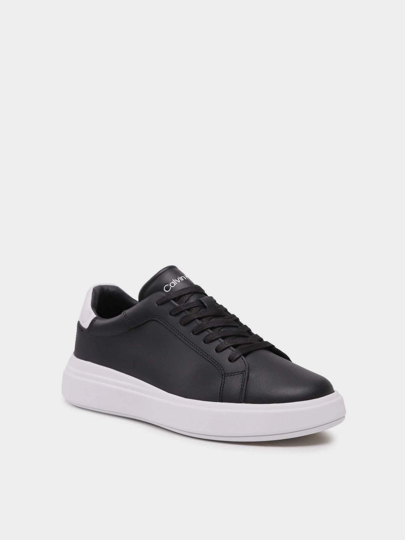 Кеды низкие Calvin Klein Low Top Lace Up Lth модель HM0HM01016-0GP Фото