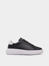 Білий/чорний - Кеди низькі Calvin Klein Low Top Lace Up Lth