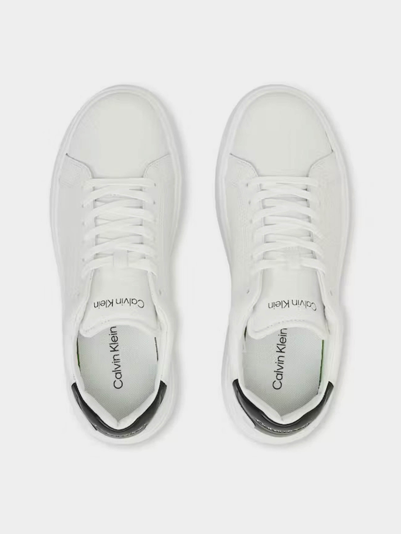 Кеды низкие Calvin Klein Low Top Lace Up Lth модель HM0HM01016-0K9 Фото