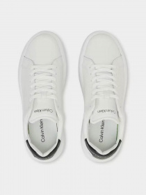 Кеды низкие Calvin Klein Low Top Lace Up Lth модель HM0HM01016-0K9 Фото