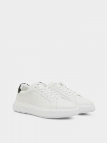 Кеды низкие Calvin Klein Low Top Lace Up Lth модель HM0HM01016-0K9 Фото
