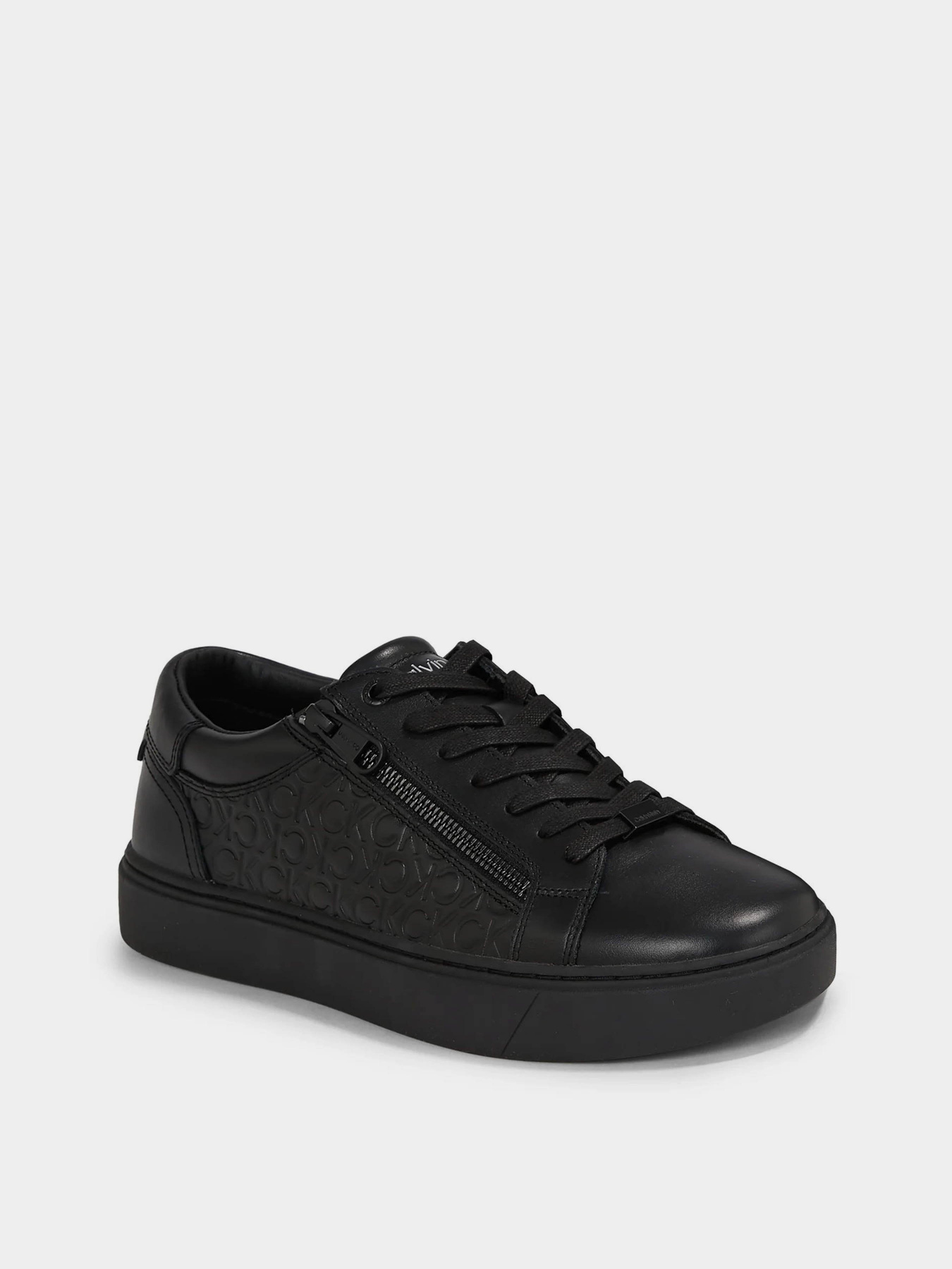 Кеди низькі Calvin Klein Low Top Lace Up W/Zip Mono модель HM0HM01188-0GL Фото