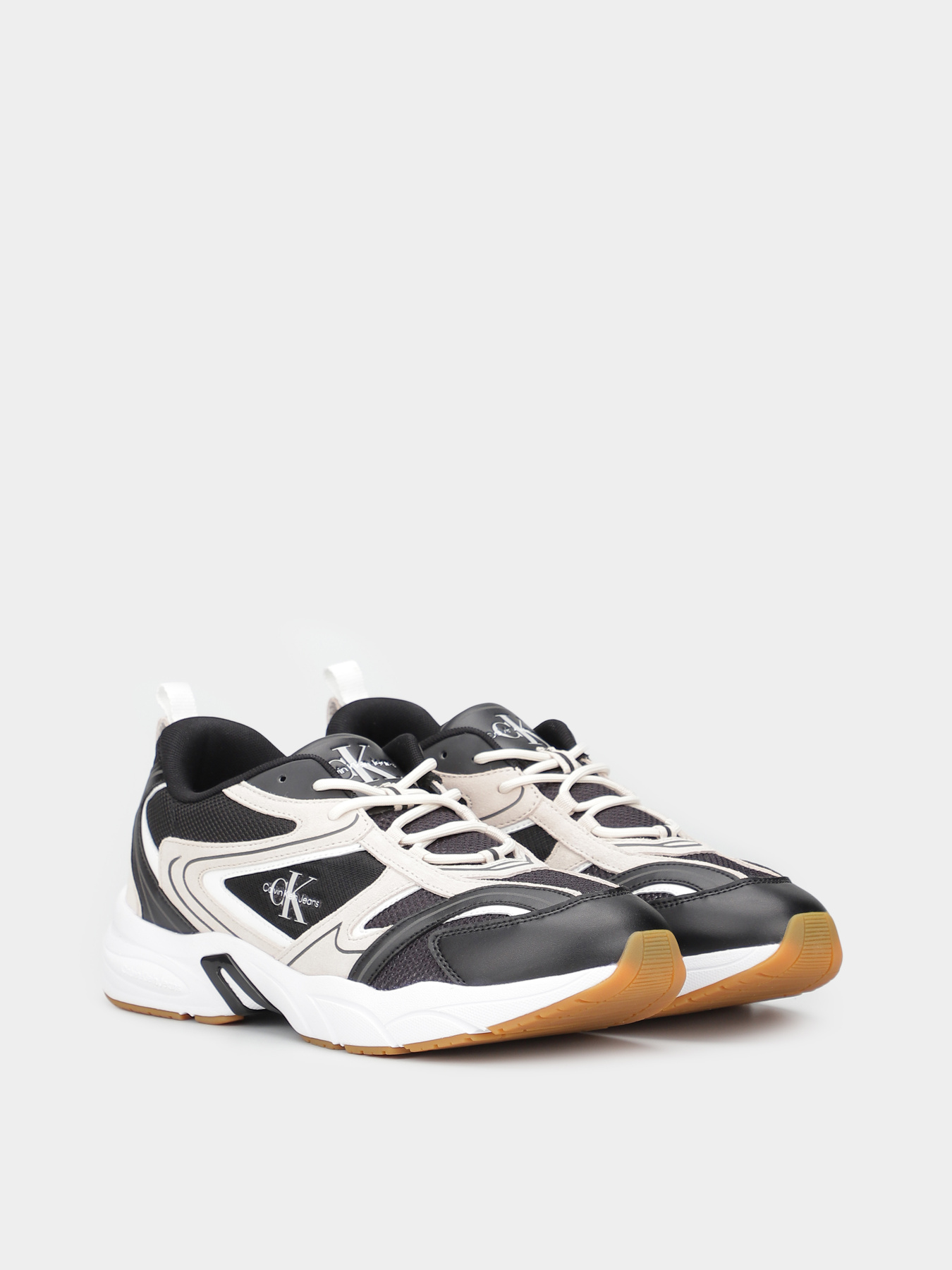 Кроссовки повседневные Calvin Klein Retro Tennis Su-Mesh модель YM0YM00589-01F Кроссовки повседневные Calvin Klein Retro Tennis Su-Mesh модель YM0YM00589-01F Фото