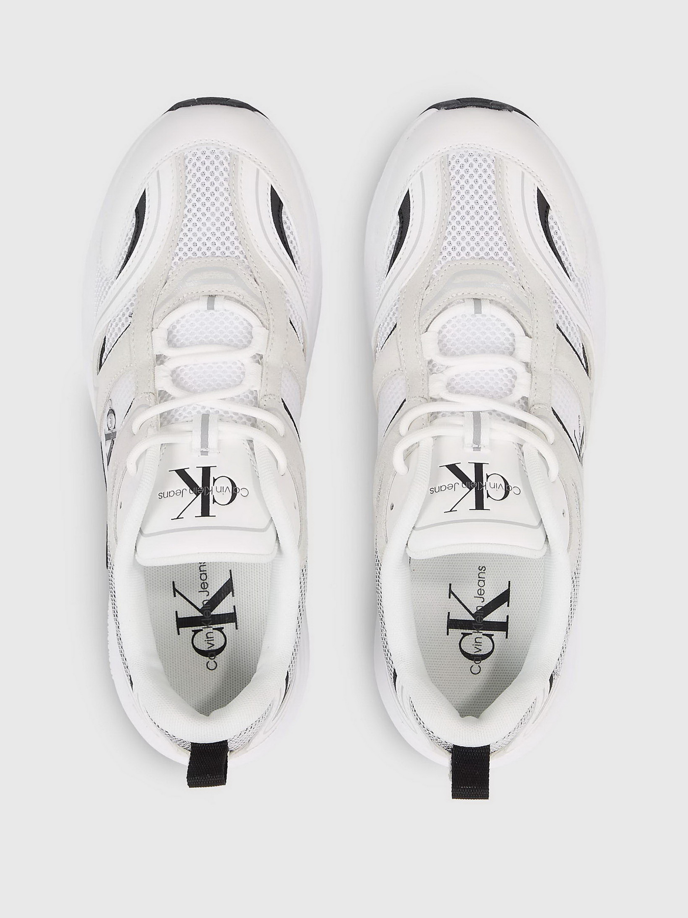 Кроссовки Calvin Klein Retro Tennis Su-Mesh модель YM0YM00589-01W Фото