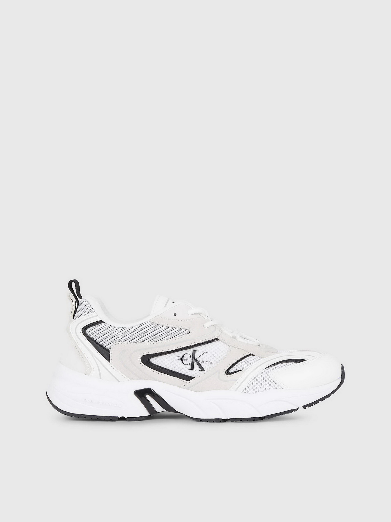 Кроссовки повседневные Calvin Klein Retro Tennis Su-Mesh модель YM0YM00589-01W Кроссовки повседневные Calvin Klein Retro Tennis Su-Mesh модель YM0YM00589-01W Фото