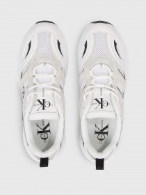 Кроссовки повседневные Calvin Klein Retro Tennis Su-Mesh модель YM0YM00589-01W Кроссовки повседневные Calvin Klein Retro Tennis Su-Mesh модель YM0YM00589-01W Фото