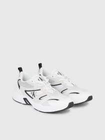 Кроссовки повседневные Calvin Klein Retro Tennis Su-Mesh модель YM0YM00589-01W Кроссовки повседневные Calvin Klein Retro Tennis Su-Mesh модель YM0YM00589-01W Фото