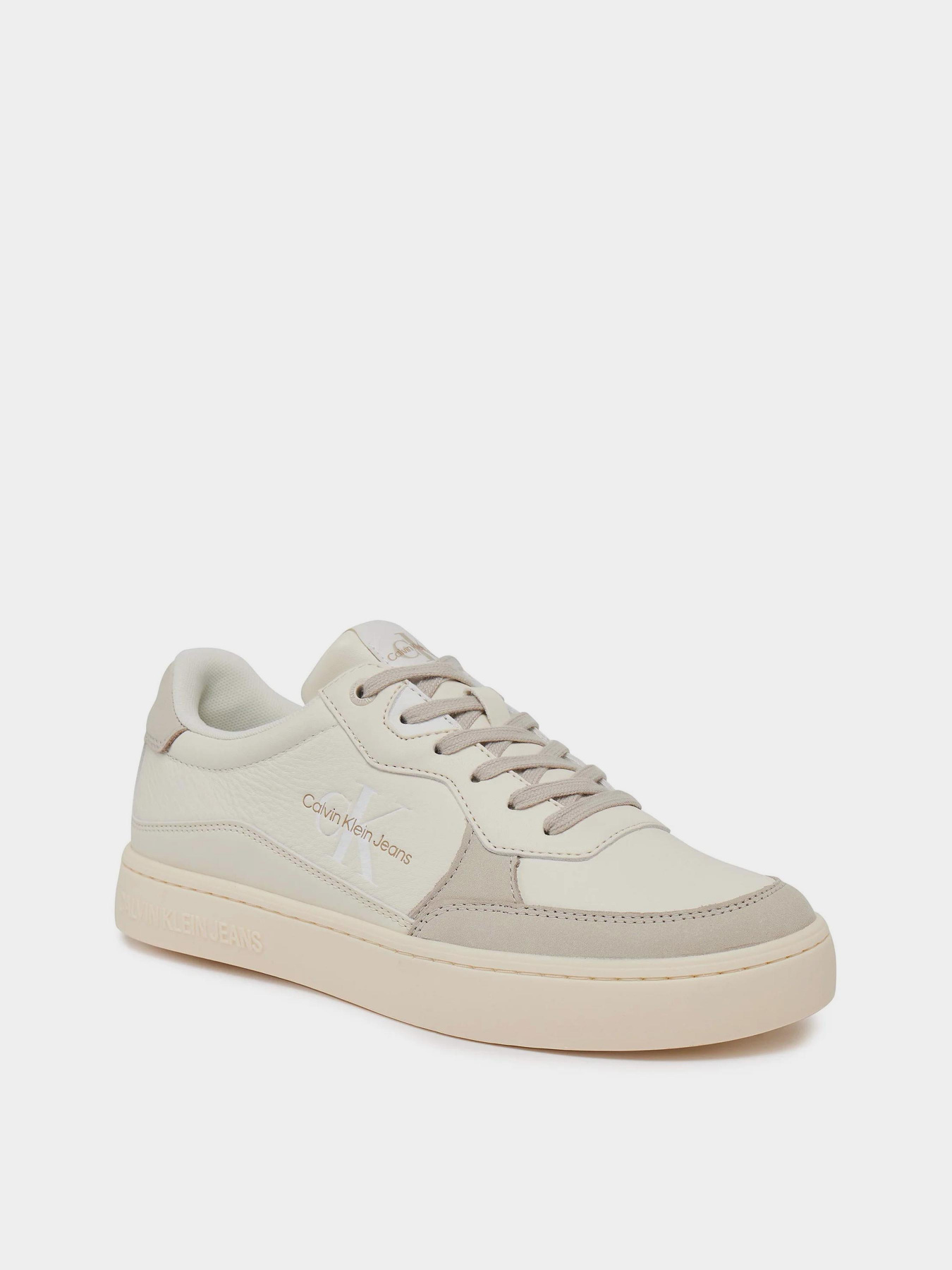 Кроссовки Calvin Klein Classic Cupsole Low Lth Ml Fad модель YM0YM00885-0GF Фото