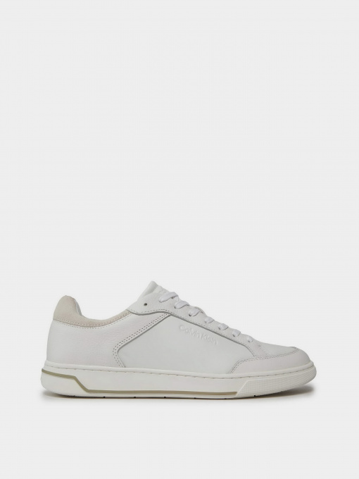 Кеды низкие Calvin Klein Low Top Lace Up Lth модель HM0HM01455-0K5 Фото