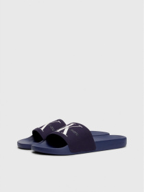 Шлепанцы Calvin Klein Slide Monogram Co модель YM0YM00061-0GY Фото