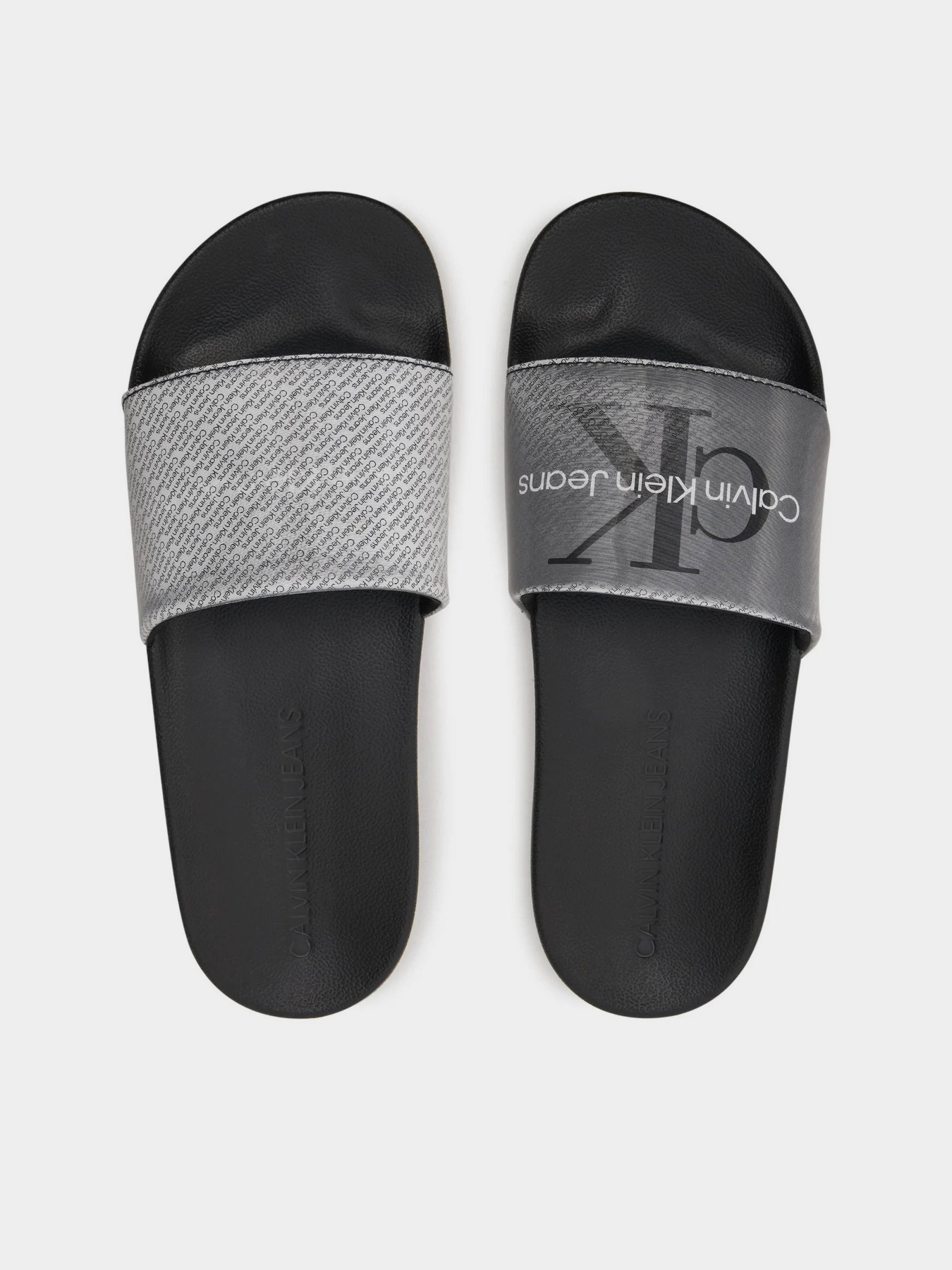 Шлепанцы Calvin Klein Slide Lenticular модель YM0YM00953-0GN Фото