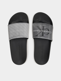 Шлепанцы Calvin Klein Slide Lenticular модель YM0YM00953-0GN Фото