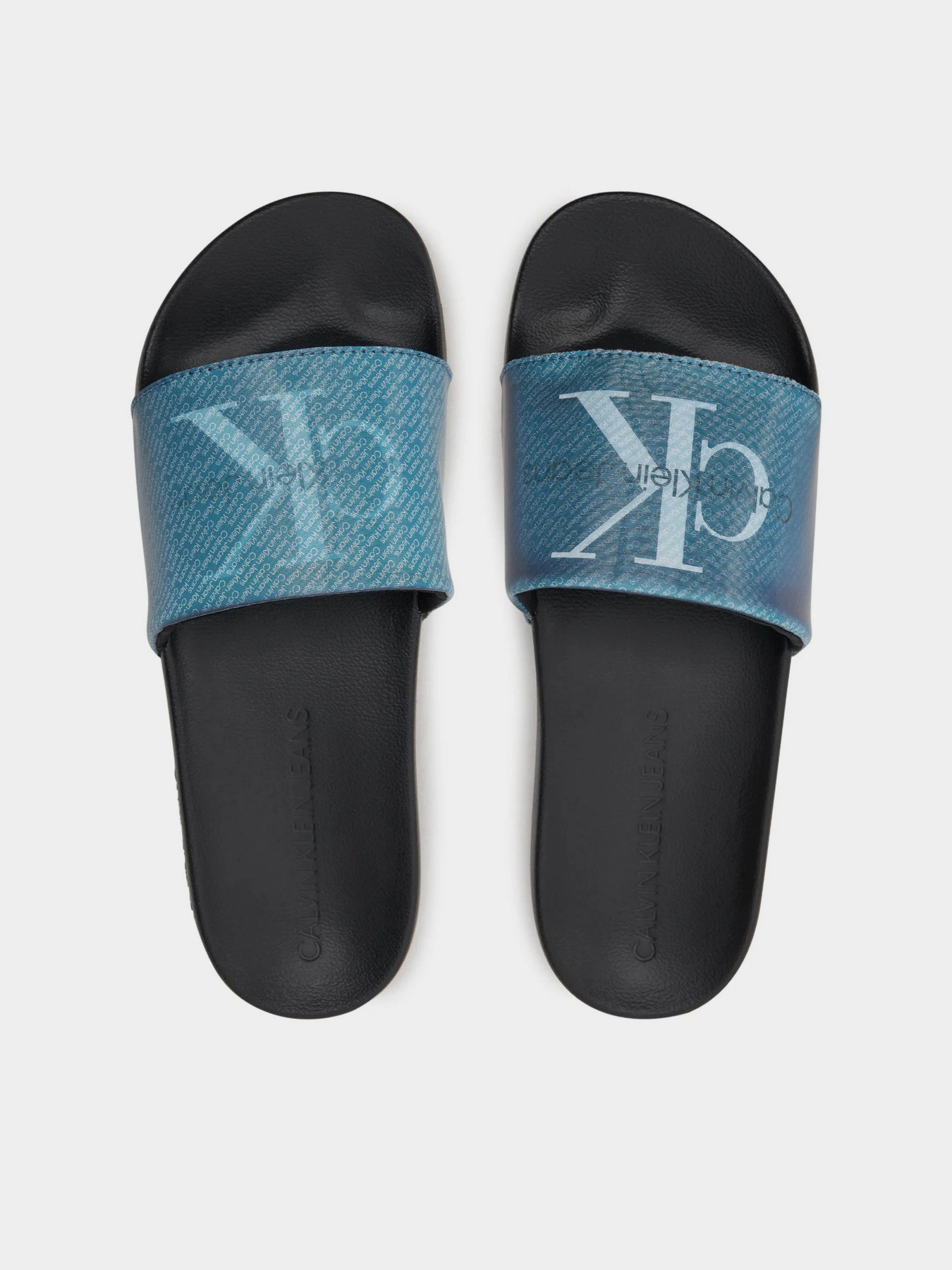 Шльопанці Calvin Klein Slide Lenticular модель YM0YM00953-0GW Фото