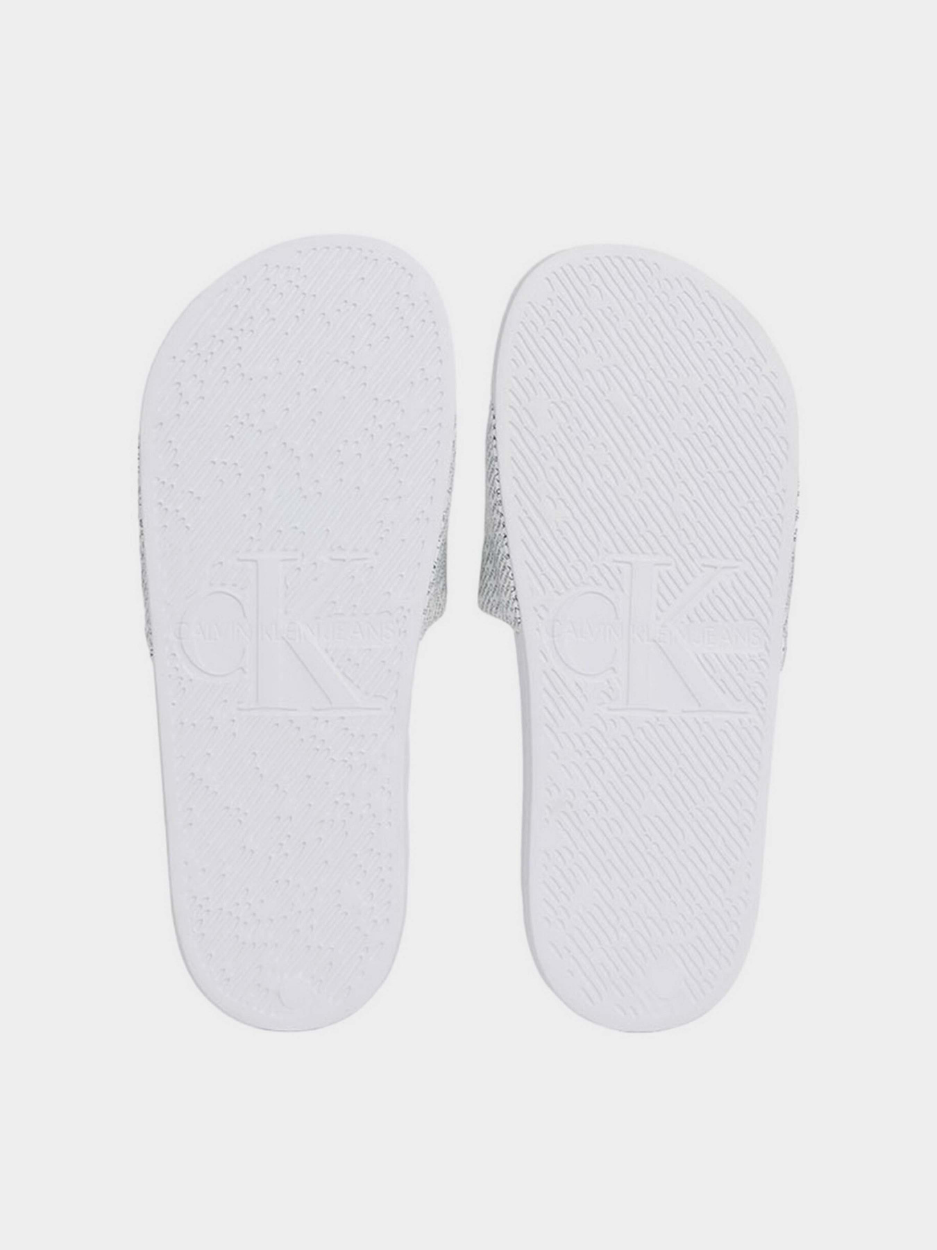 Шлепанцы Calvin Klein Slide Aop модель YM0YM00955-01W Фото