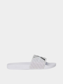 Шлепанцы Calvin Klein Slide Aop модель YM0YM00955-01W Шлепанцы Calvin Klein Slide Aop модель YM0YM00955-01W Фото
