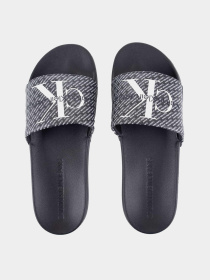 Шлепанцы Calvin Klein Slide Aop модель YM0YM00955-0GM Фото