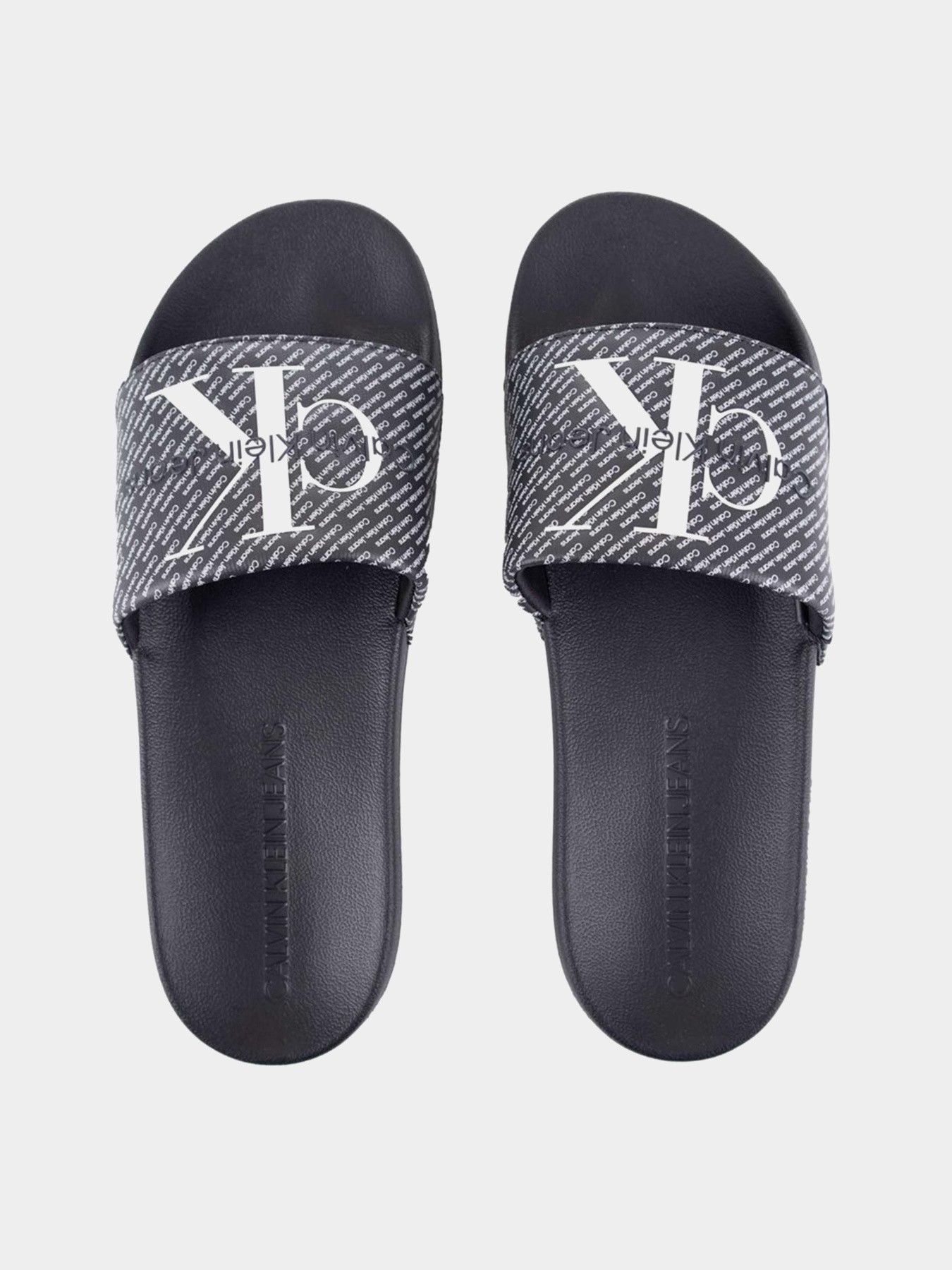 Шлепанцы Calvin Klein Slide Aop модель YM0YM00955-0GM Фото