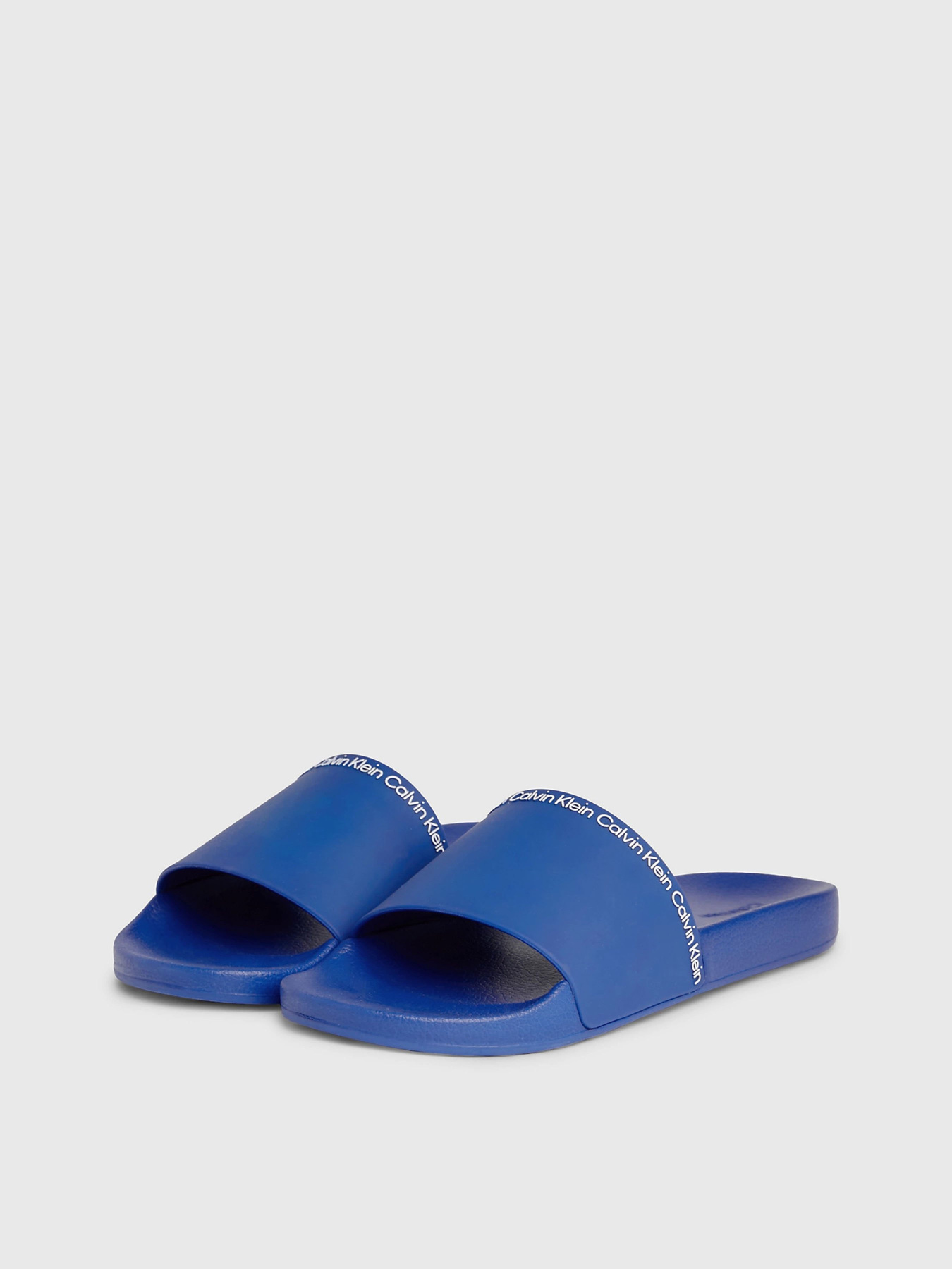 Шльопанці Calvin Klein Pool Slide Rubber модель HM0HM00981-C41 Фото