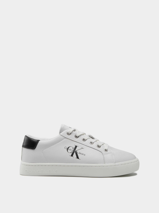 Кеды низкие Calvin Klein Classic Cupsole Laceup Low Lth модель YM0YM00491-YAF Фото