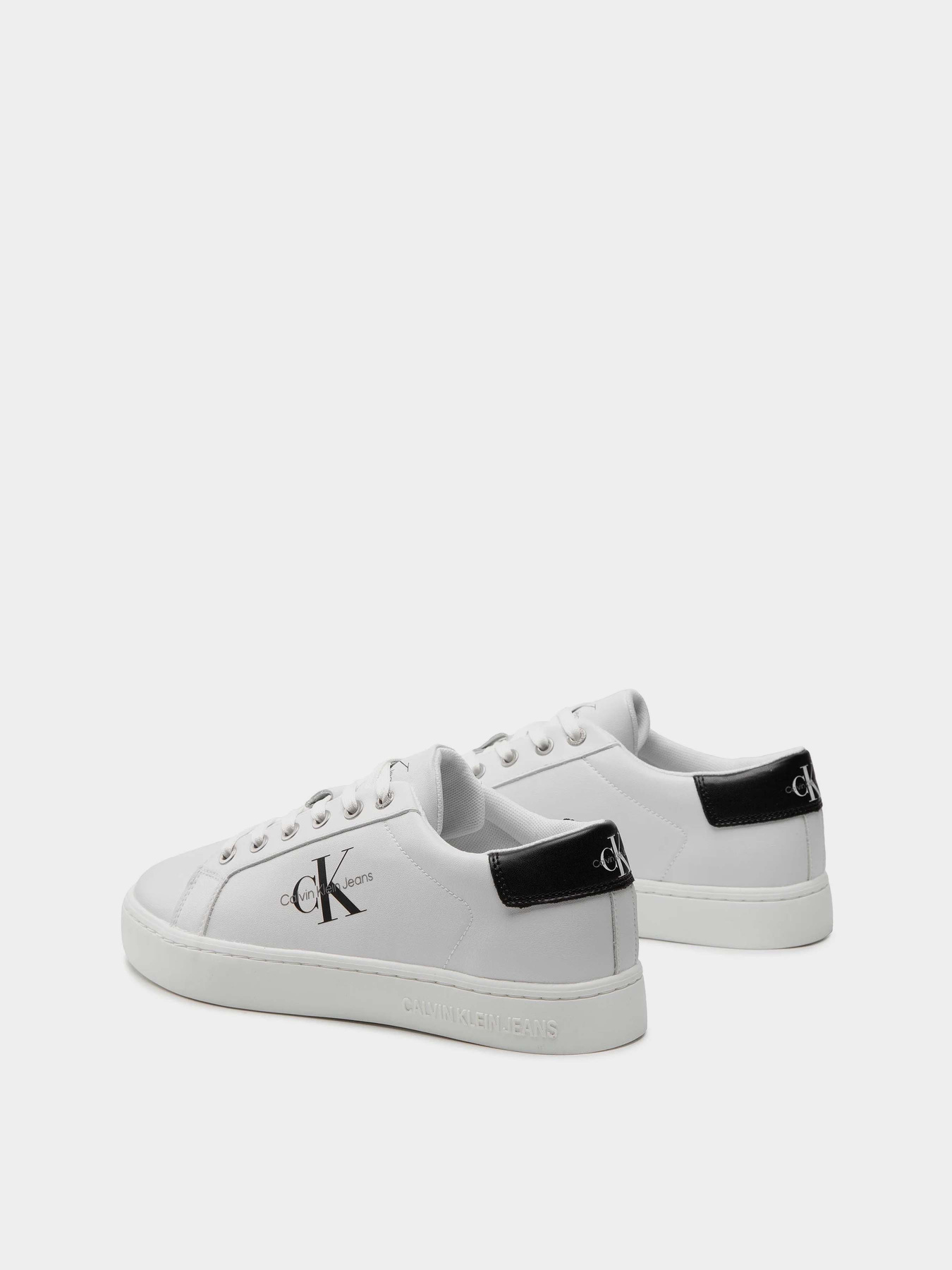 Кеди низькі Calvin Klein Classic Cupsole Laceup Low Lth модель YM0YM00491-YAF Фото