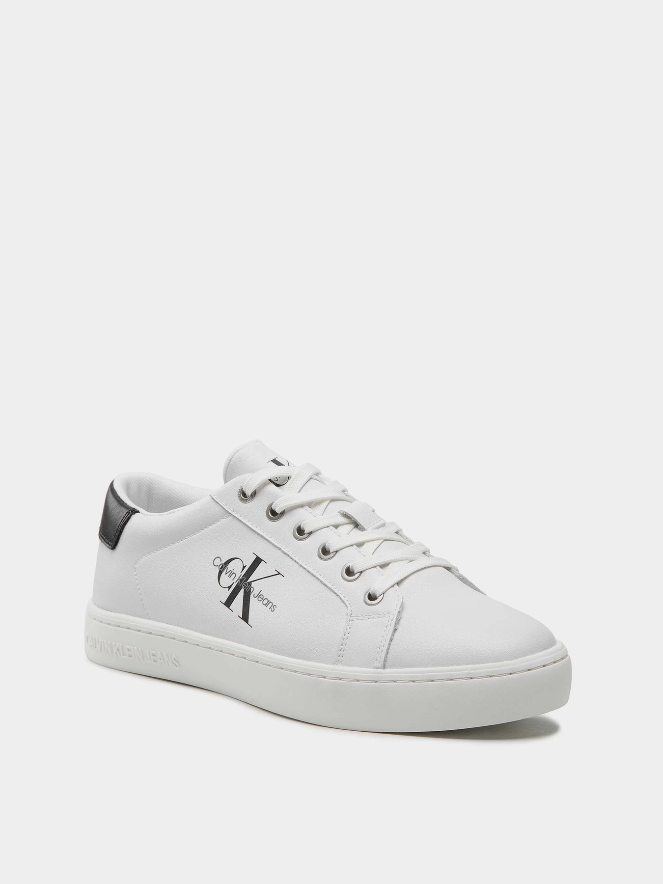 Кеди низькі Calvin Klein Classic Cupsole Laceup Low Lth модель YM0YM00491-YAF Фото