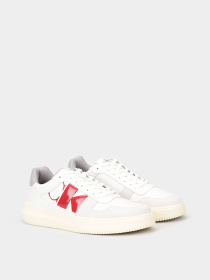 Кроссовки Calvin Klein Chunky Cupsole Lth Nbs Dc модель YM0YM00897-01W Фото