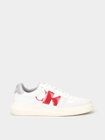 Кроссовки Calvin Klein Chunky Cupsole Lth Nbs Dc модель YM0YM00897-01W Фото