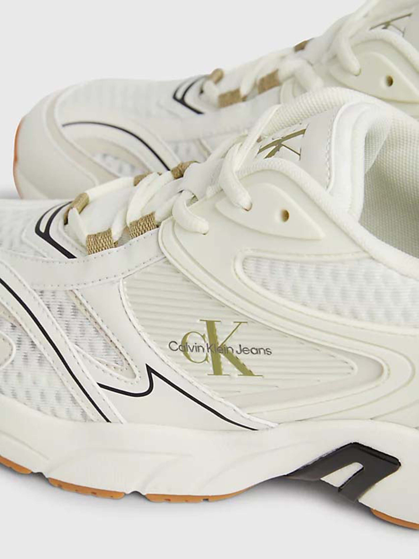 Кроссовки Calvin Klein Retro Tennis Low Mix Ml Met модель YM0YM00931-01I Фото