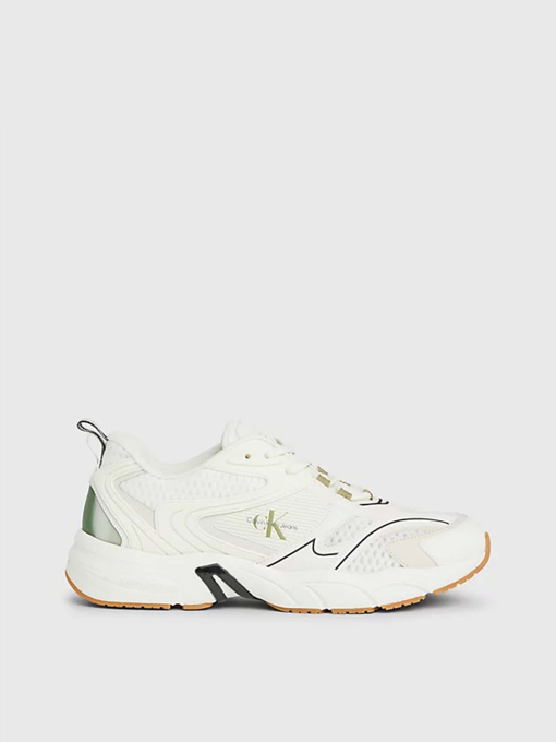 Кроссовки Calvin Klein Retro Tennis Low Mix Ml Met модель YM0YM00931-01I Фото