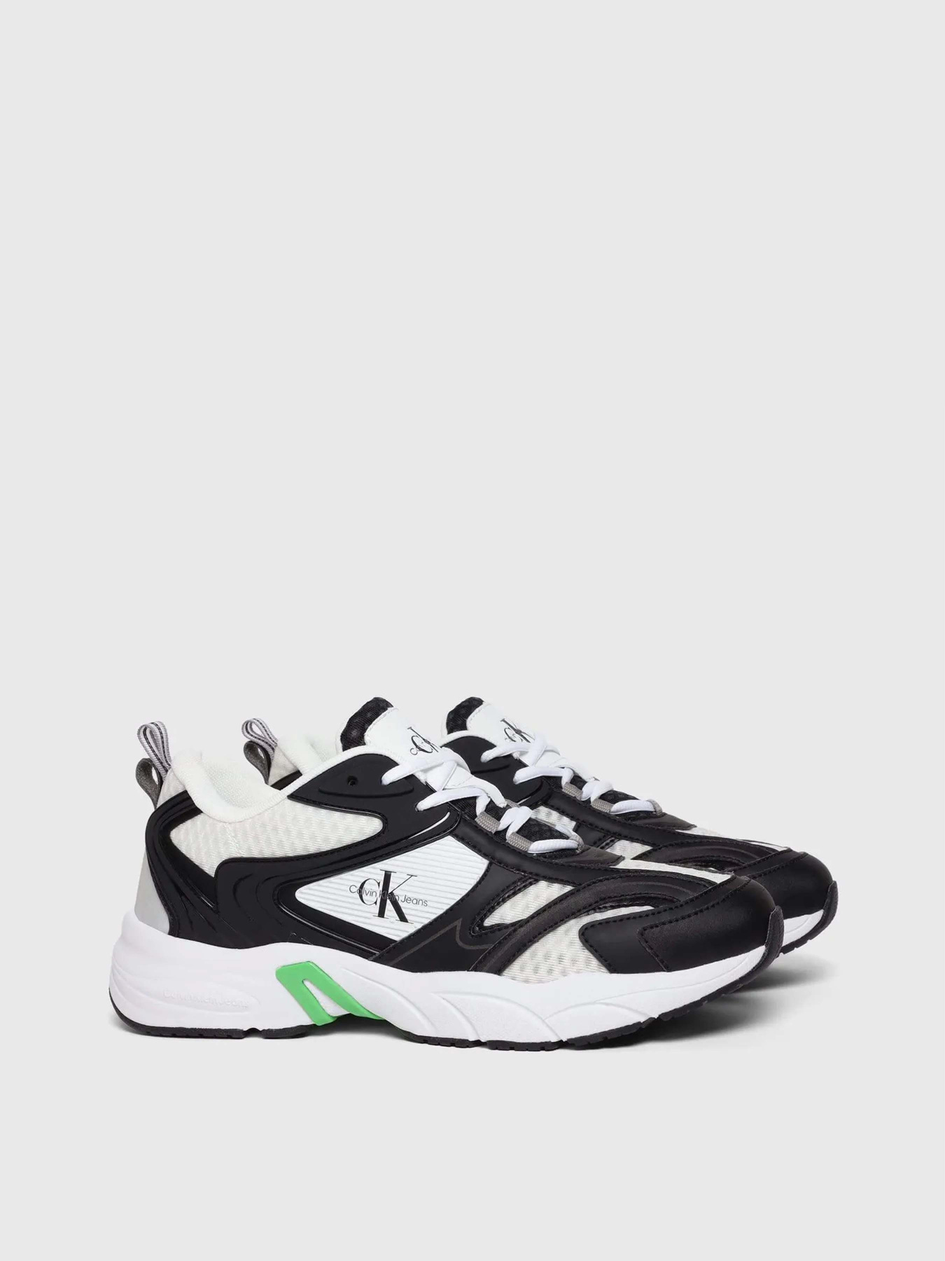 Кроссовки повседневные Calvin Klein Retro Tennis Low Mix Ml Met модель YM0YM00931-0GJ Фото