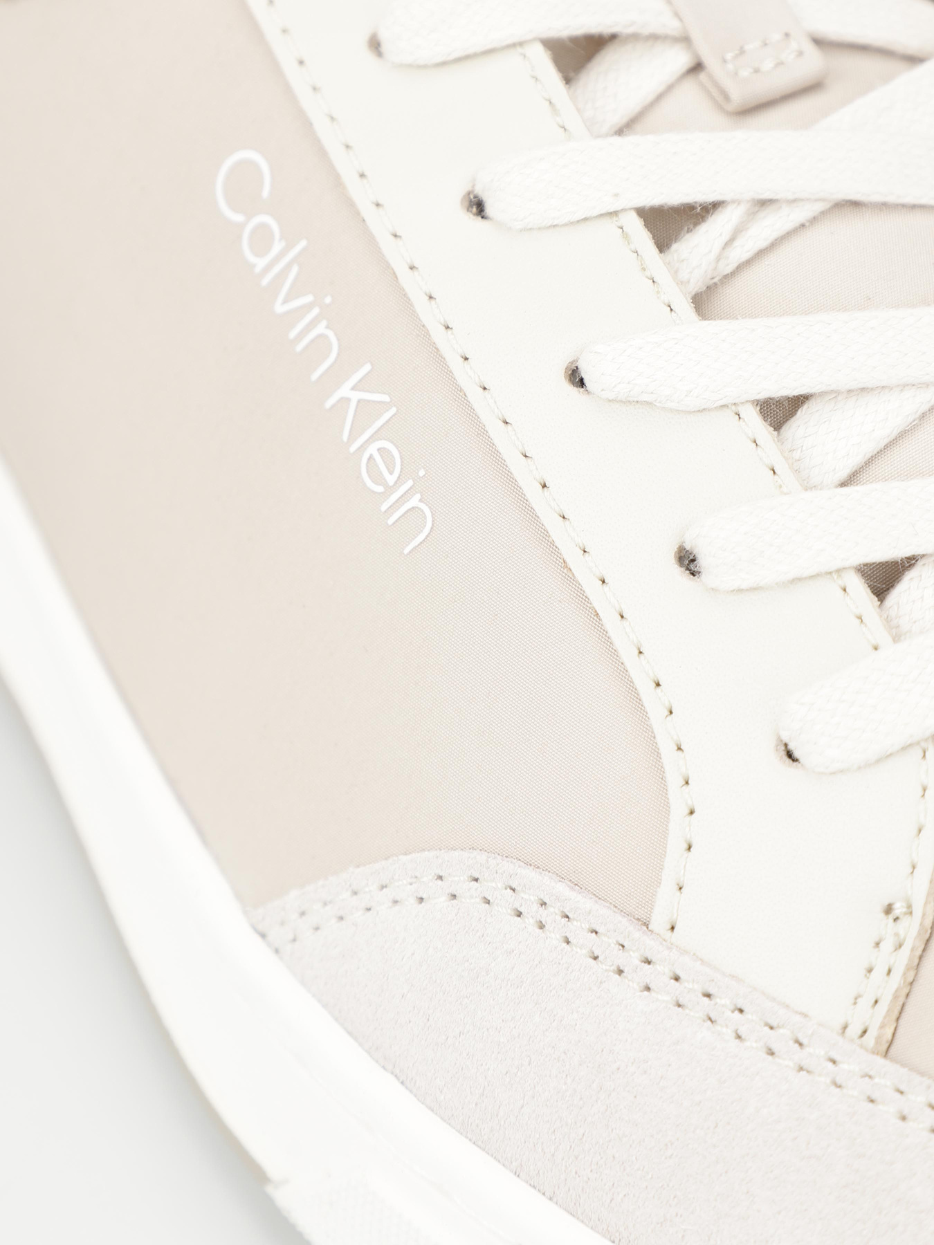 Кеды низкие Calvin Klein Low Top Lace Up Mix модель HM0HM01395-0K7 Фото