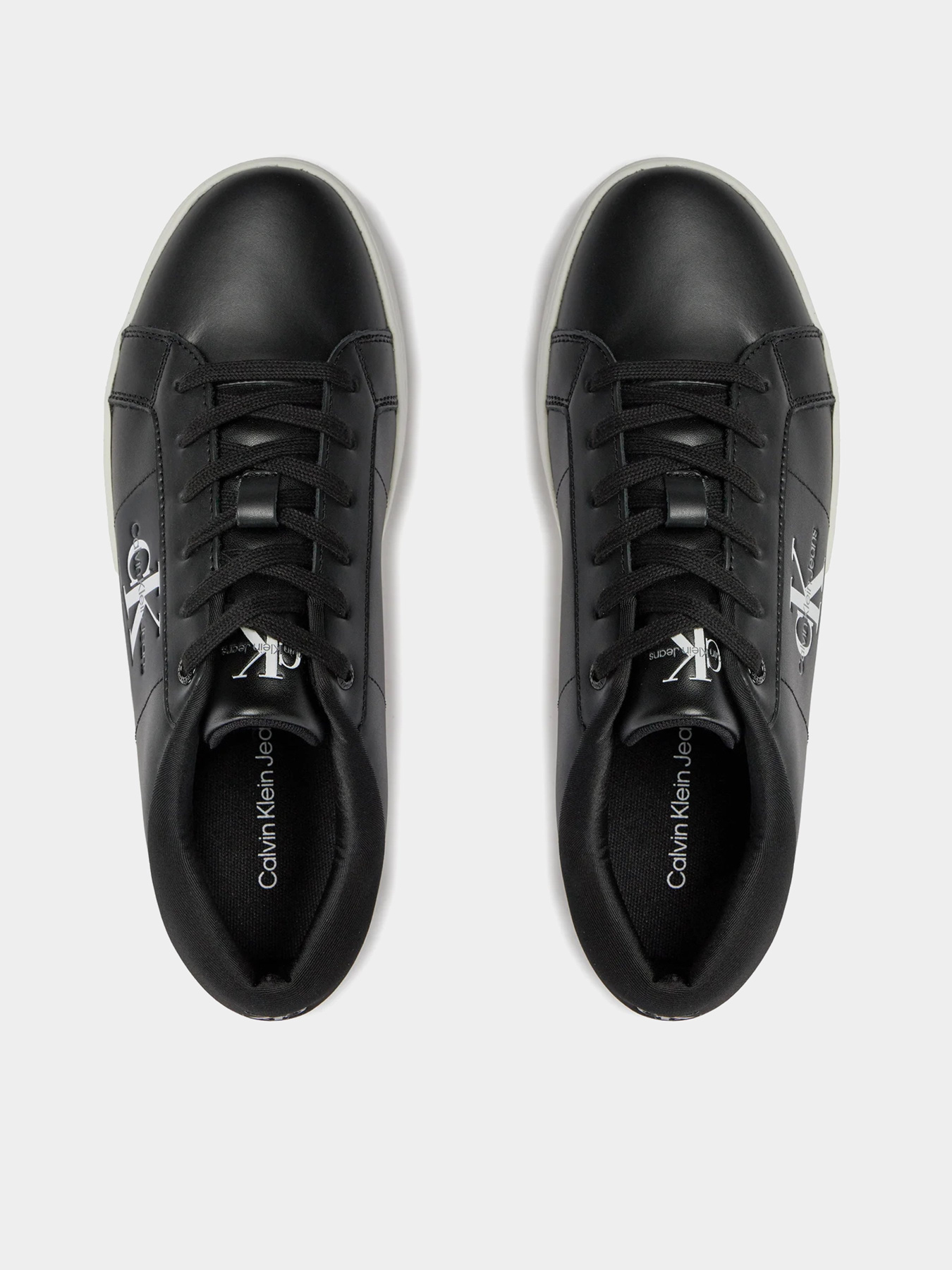 Кеди низькі Calvin Klein Classic Cupsole Low Laceup модель YM0YM00864-0GM Кеди низькі Calvin Klein Classic Cupsole Low Laceup модель YM0YM00864-0GM Фото