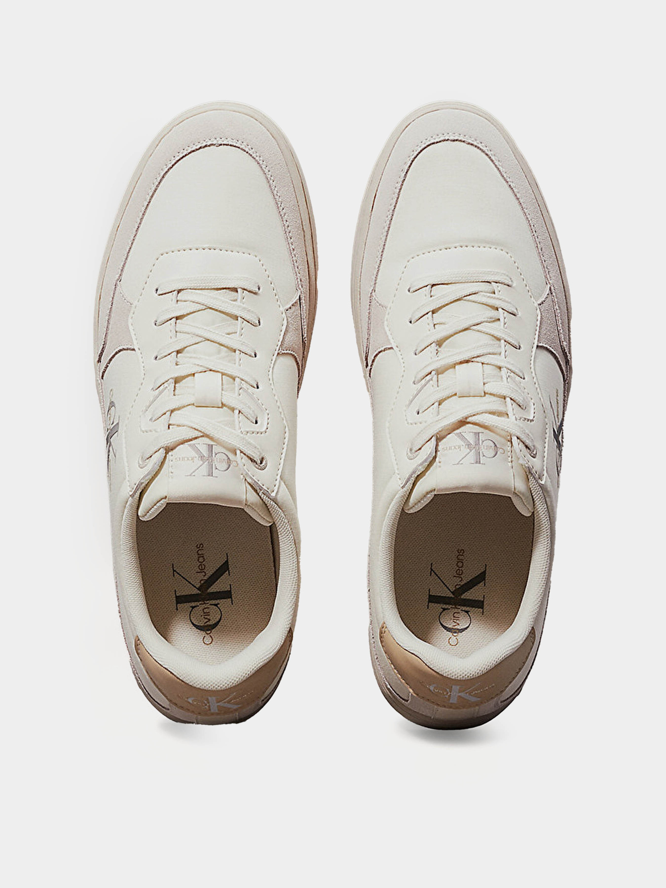 Кеди низькі Calvin Klein Classic Cupsole Low Mix Mtl Модель YM0YM01033-0GI Фото