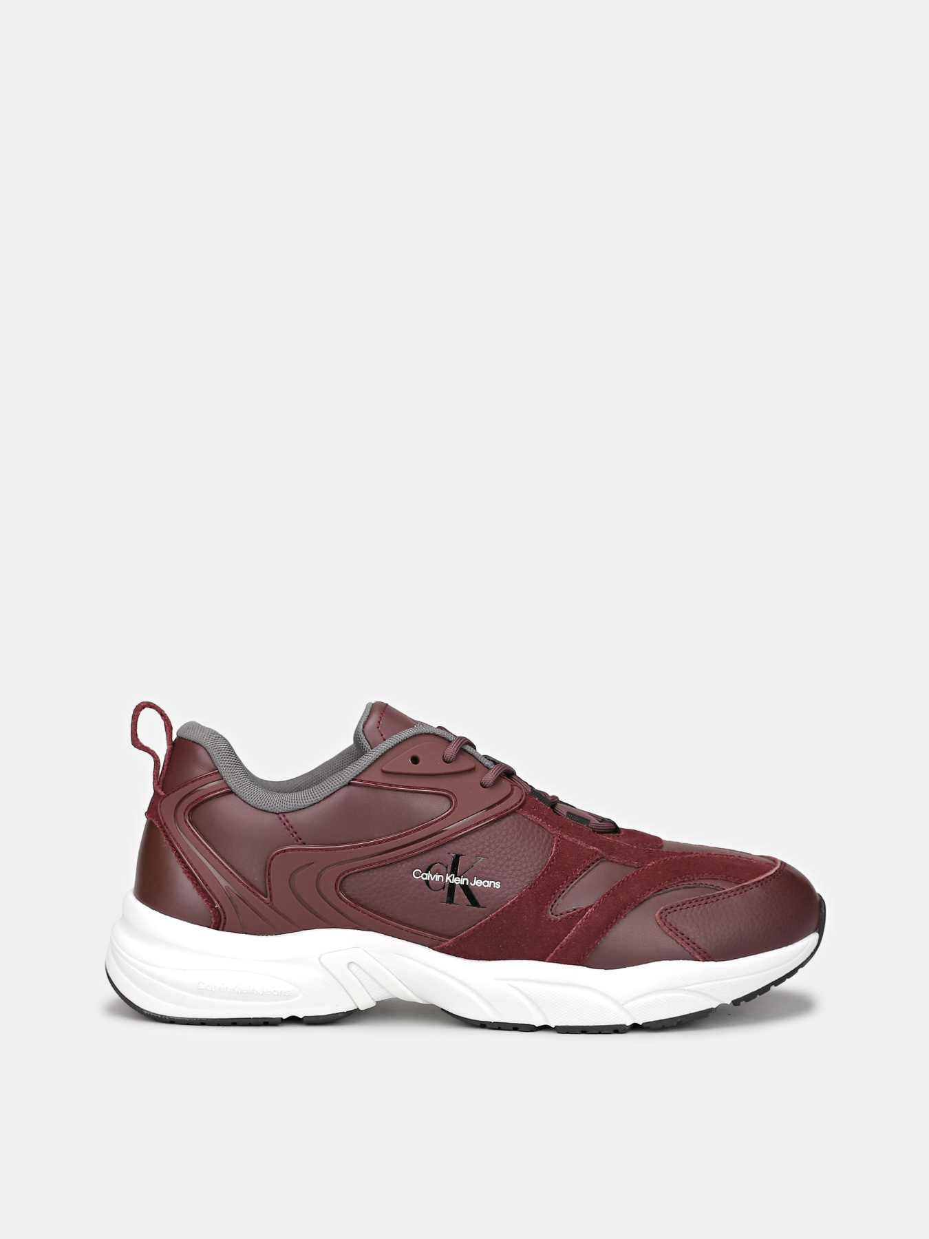 Кроссовки Calvin Klein Leather Trainers модель YM0YM01103-0KX Фото