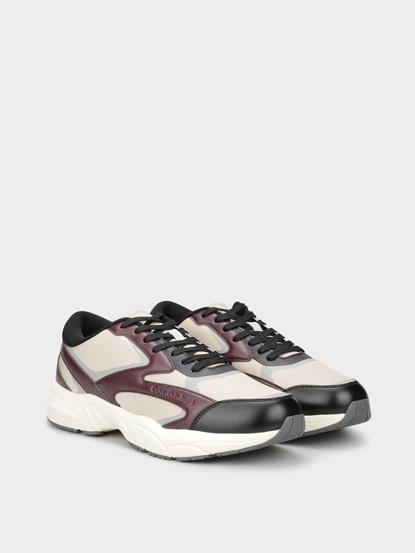 Кроссовки Calvin Klein Retro Tennis Low Multilayer модель YM0YM01104-0L4 Фото