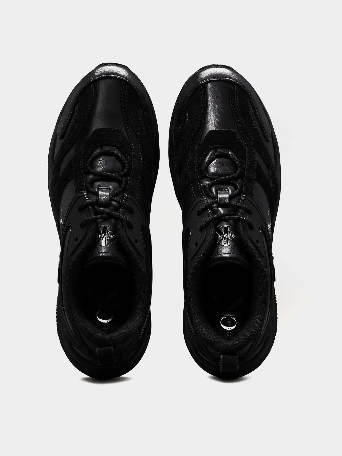 Кроссовки повседневные Calvin Klein Retro Tennis Low Lace модель YM0YM01103-0GJ Кроссовки повседневные Calvin Klein Retro Tennis Low Lace модель YM0YM01103-0GJ Фото