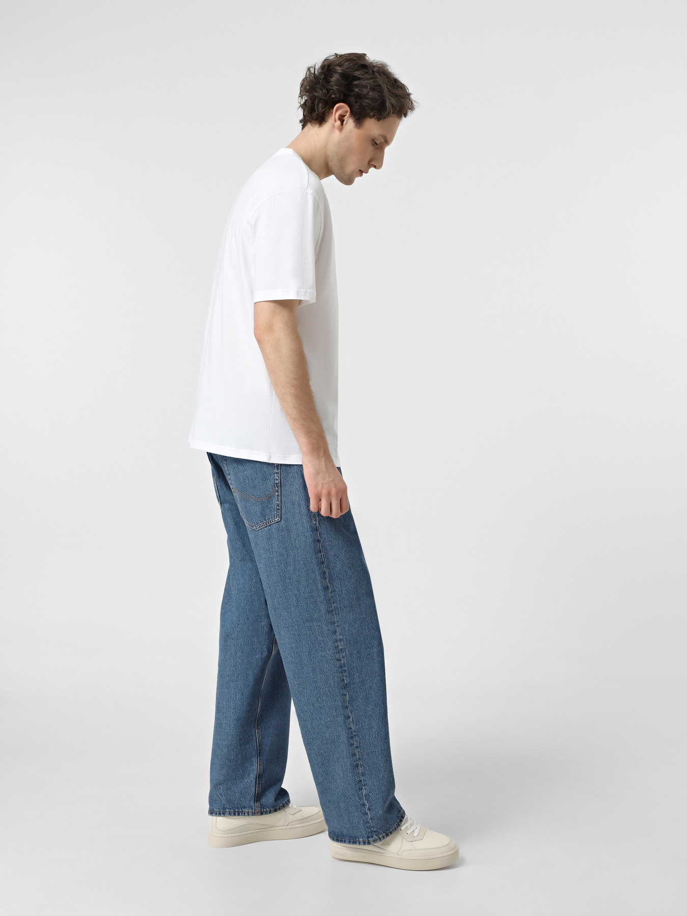 Кеды низкие Calvin Klein модель YM0YM01153-0GB Фото